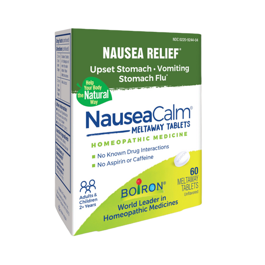 Boiron - Nausea Calm - 60 Meltaway Tablets