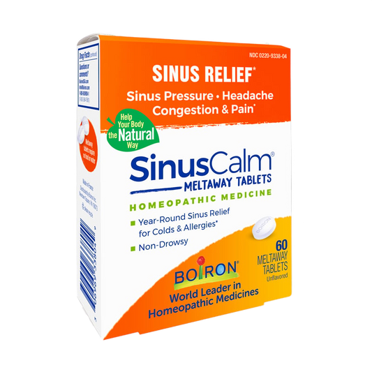 Boiron - SinusCalm (Sinus Relief) - 60 Meltaway Tablets