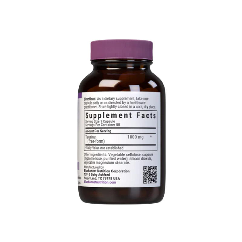 Bluebonnet - Taurine 1000 mg - 50VCaps