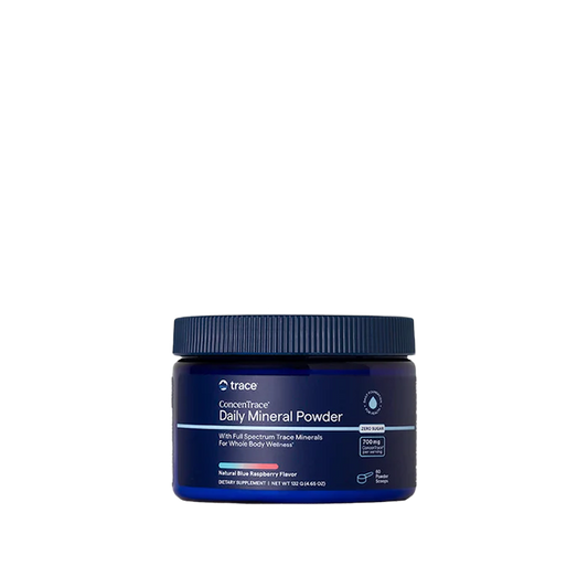 Trace Minerals - ConcenTrace® Daily Mineral Powder (Blue Raspberry)- 4.65oz