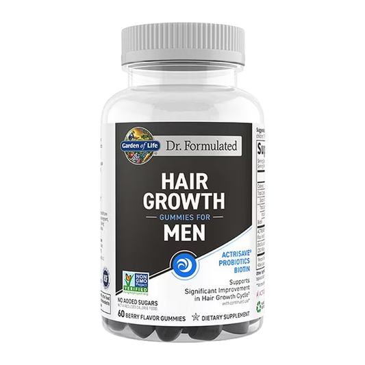 Garden of Life - Men's Hair Growth - 60 Berry Flavored Gummies