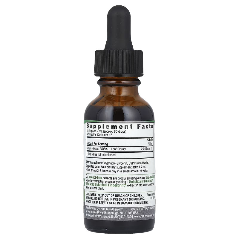 Natures Answer - Ginkgo Leaf - 1 fl oz