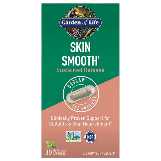 Garden of Life - Once Daily Skin Smooth+ Duocap - 30 Mint Capsules