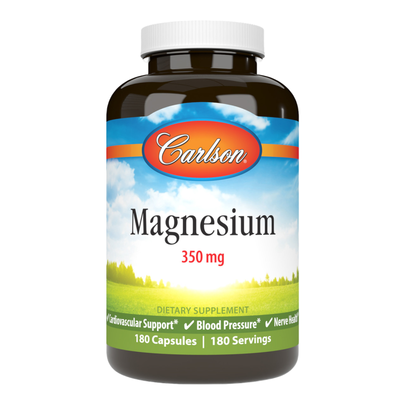Carlson - Magnesium 350 mg - 180 Capsules