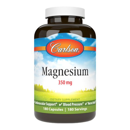 Carlson - Magnesium 350 mg - 180 Capsules