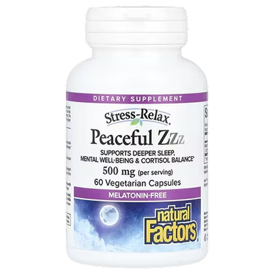 Natural Factors - Peaceful Zzzz - 60 Capsules