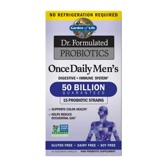 Garden of Life - Dr. Formulated Probiotics Once Daily Men's Shelf-Stable - 30 Capsules