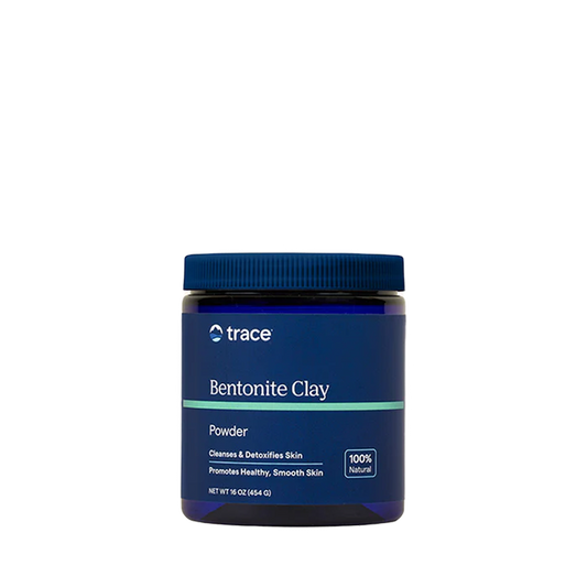 Trace Minerals - Bentonite Clay - 16 Ounce