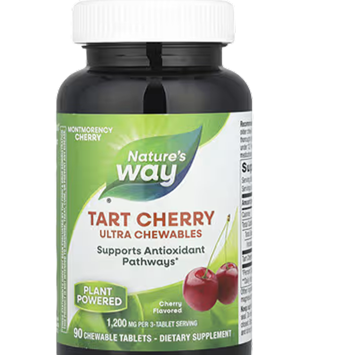 Nature's Way - Tart Cherry Ultra Chewable - 90 Chewable Tablets