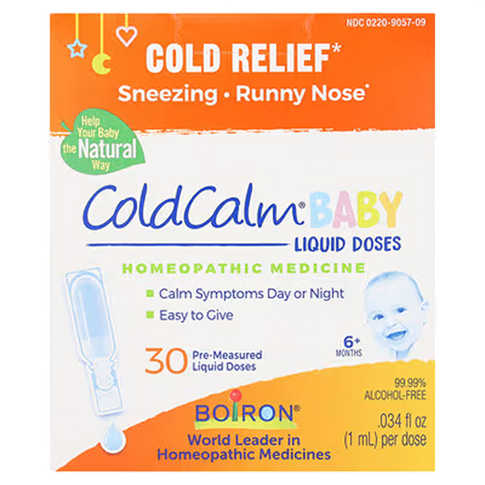 Boiron - Cold Calm Baby Cold Relief - 30 Liquid Doses