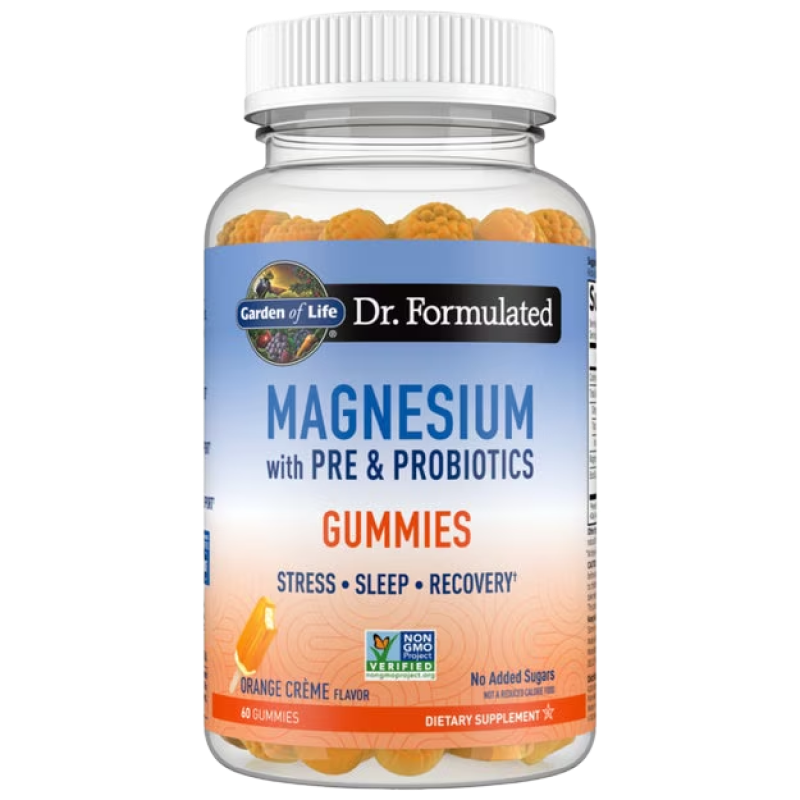 Garden of Life - Dr. Formulated Magnesium Gummies - Orange Crème - 60 Gummies