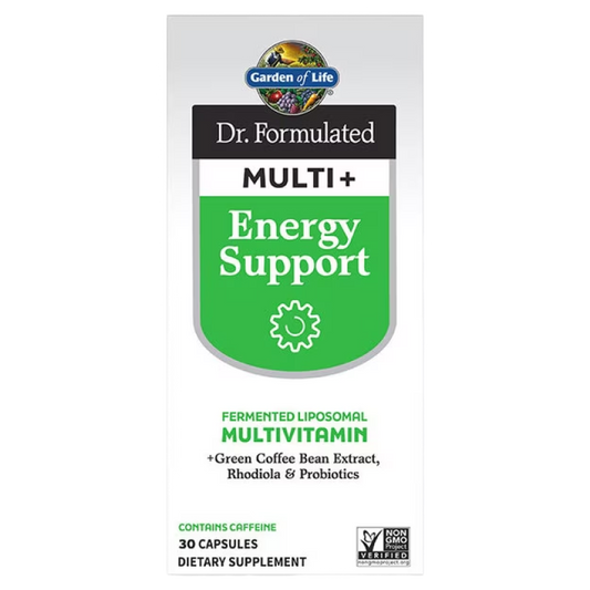 Garden of Life - Dr Formulated Multi+ Energy Support - 30 Capsules
