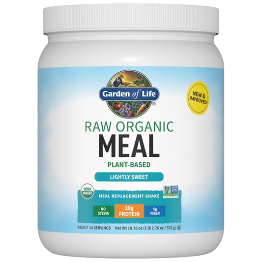 Garden of Life - Raw Organic Meal Replacement Powder - lightly sweet - 532g