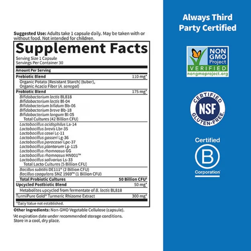 Garden of Life - Dr Formulated Probiotics Sports+ - 30 VCaps