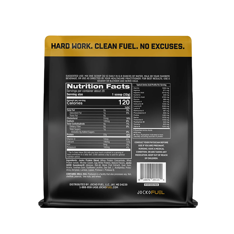 Jocko - Mölk Whey Protein Powder (Vanilla) - 32 oz