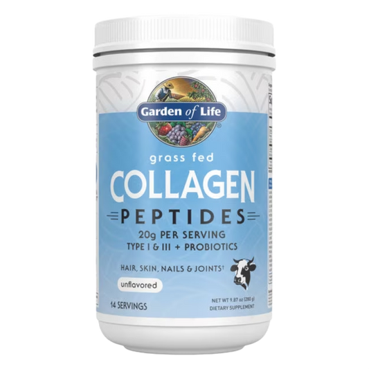 Garden of Life - Grass Fed Collagen Peptides - 9.87 oz