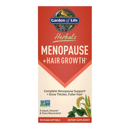 Garden of Life - Herbals Menopause + Hair Growth†  - 30 softgels