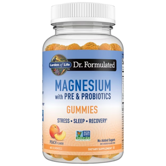 Garden of Life - Dr. Formulated Magnesium Gummies - 60 Peach Gummies