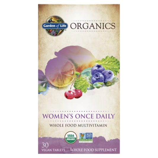 Garden of Life - Mykind Organics - Women's Once Daily - 30 Tablets