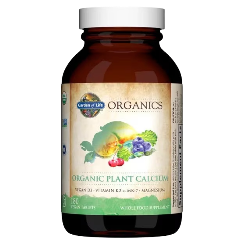 Garden of Life - Mykind Organics - Plant Calcium  - 180 Capsules