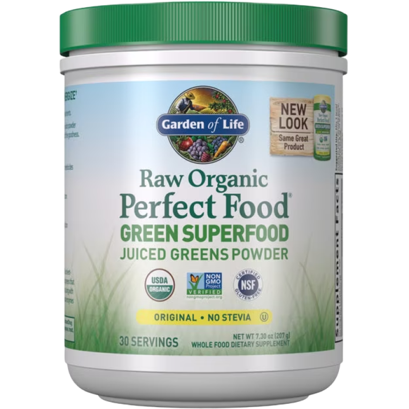 Garden of Life - Raw Organic Perfect Food Green Superfood - Original Powder - 7.3 oz