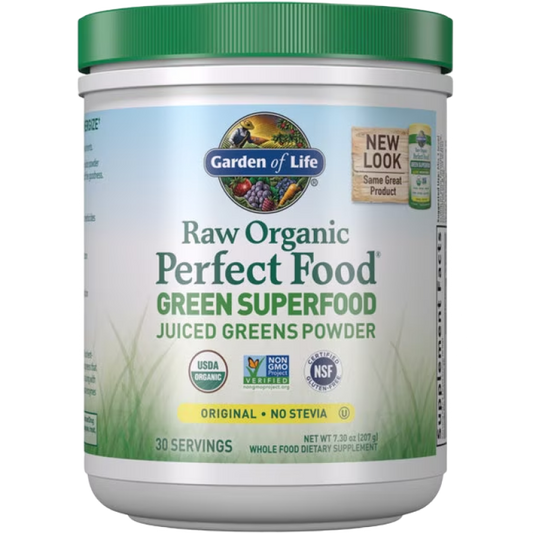 Garden of Life - Raw Organic Perfect Food Green Superfood - Original Powder - 7.3 oz