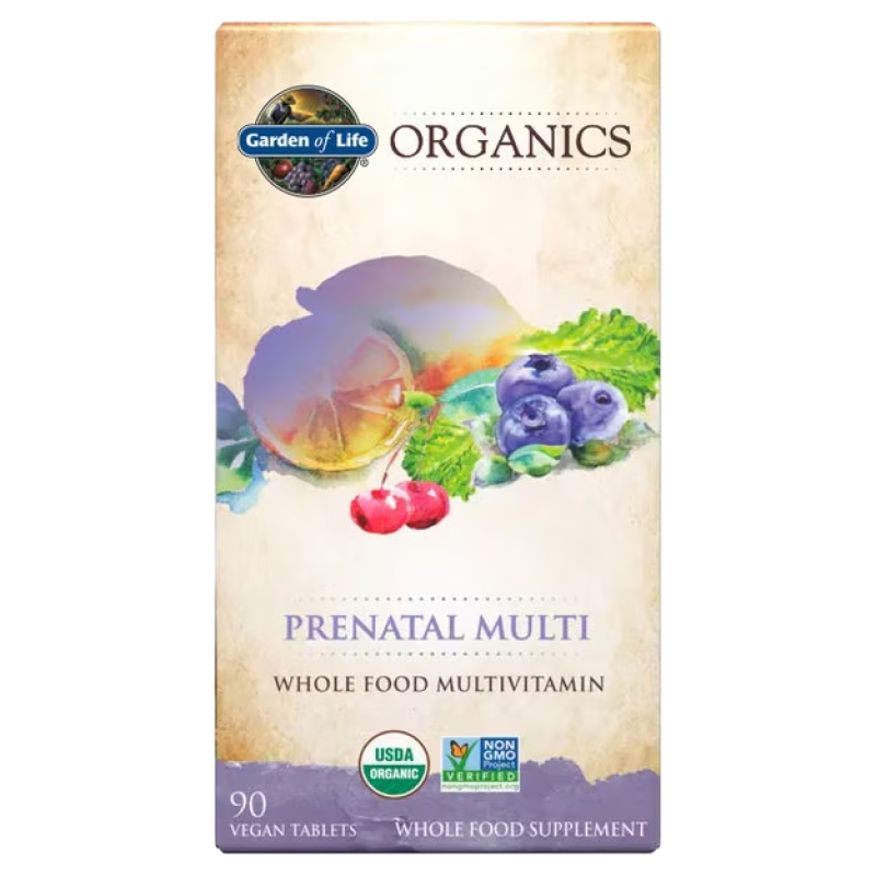 Garden of Life - Organics Prenatal Multi  - 90 Tablets