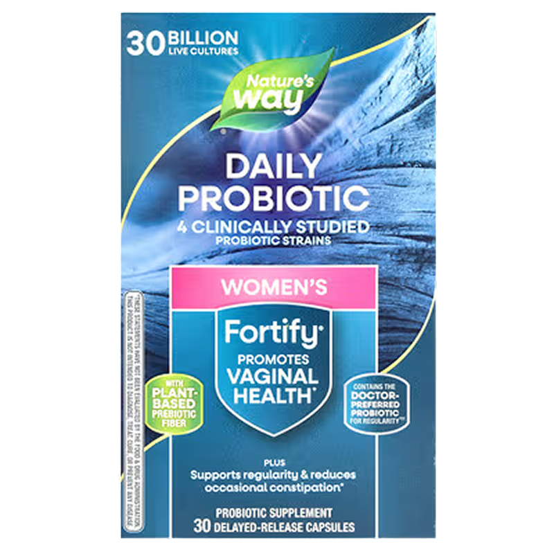 Nature’s Way - Fortify Women’s 30 Billion Probiotic - 30 VCaps (Non-Refrigerated)