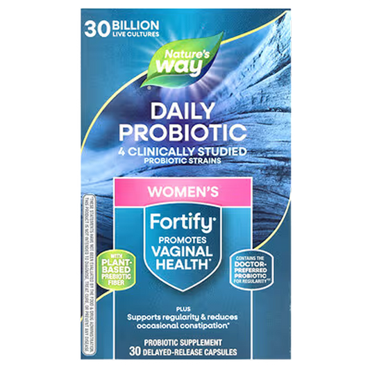 Nature’s Way - Fortify Women’s 30 Billion Probiotic - 30 VCaps (Non-Refrigerated)