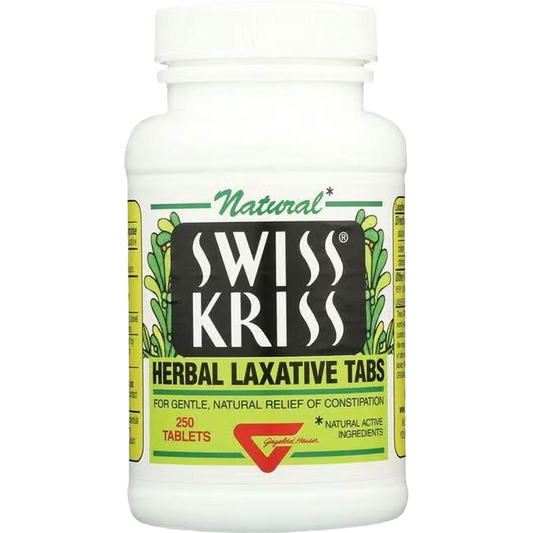 Swiss Kriss - Herbal Laxative - 250 Tablets