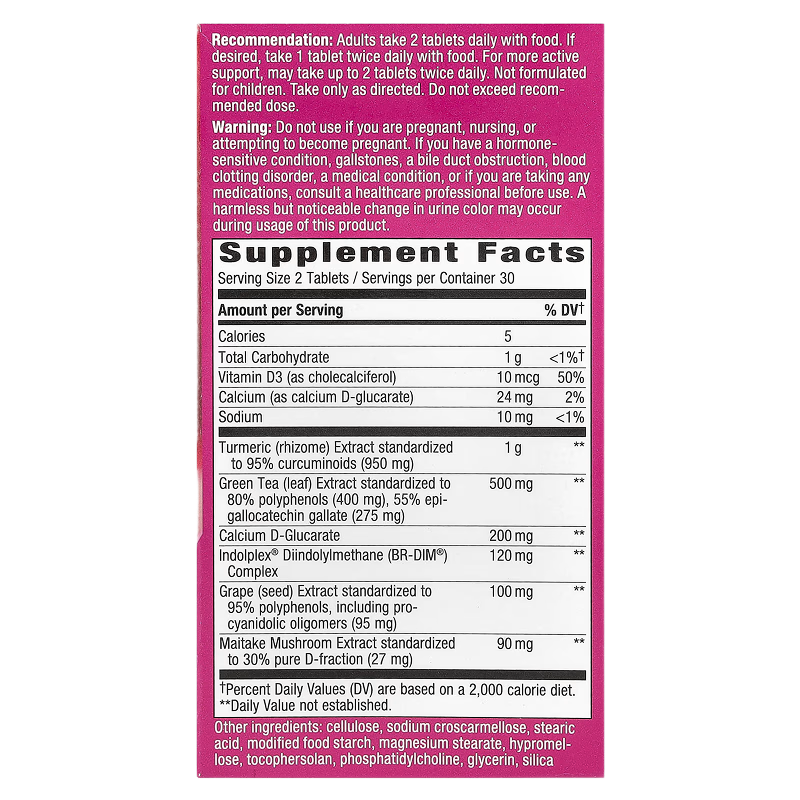 Nature’s Way – Protective Breast Formula – 60 Tablets