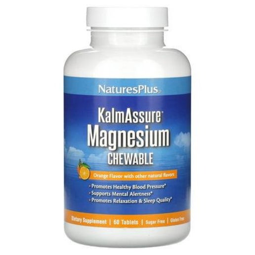 NaturesPlus - Kalmassure Magnesium  - 60 Chewable Tablets