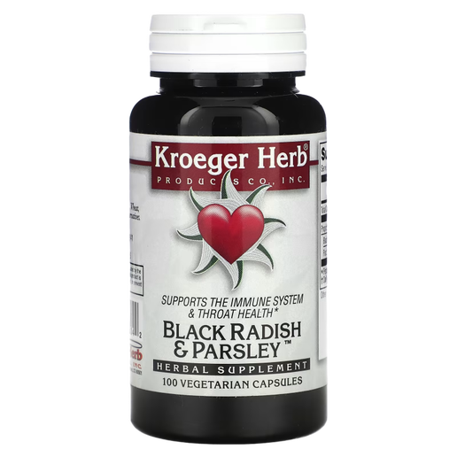 Kroeger Herb Co. - Black Radish & Parsley - 100 VCaps