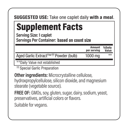 Kyolic - One Per Day - Aged Garlic Extract - 60 capsules
