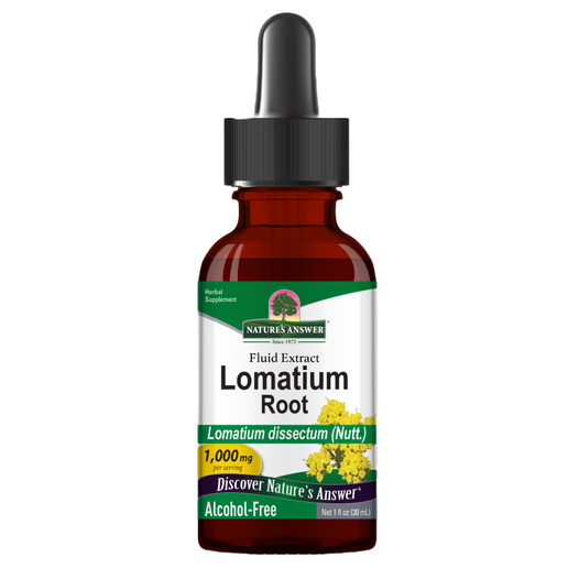 Nature's Answer - Lomatium Root (Alcohol Free) - 1 fl oz