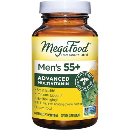 Megafood - Men's 55 + Advanced Multivitamin - 60 tablets