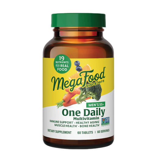 Megafood - Men's 55 + Daily Multivitamin - 60 tablets