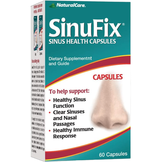 NaturalCare - Sinufix to Support Healthy Sinuses - 60 capsules