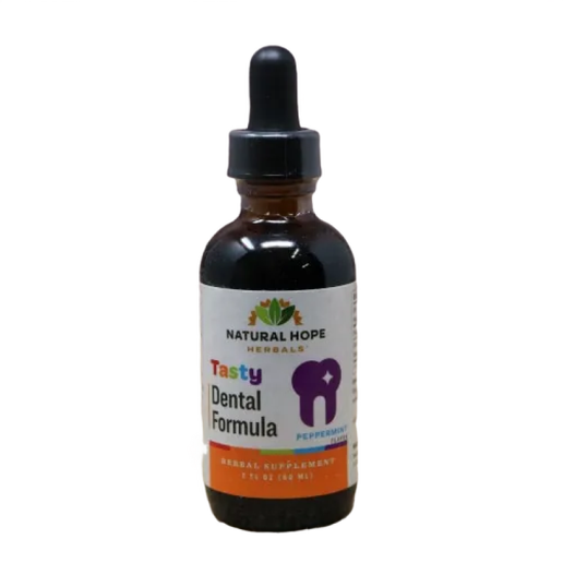 Natural Hope Herbals - Kids Tasty Dental Formula - 2 fl oz