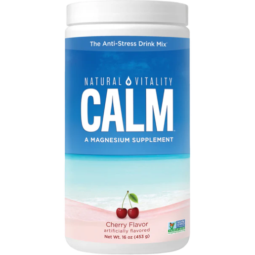 Natural Vitality - Calm Magnesium Powder (Cherry) - 16oz