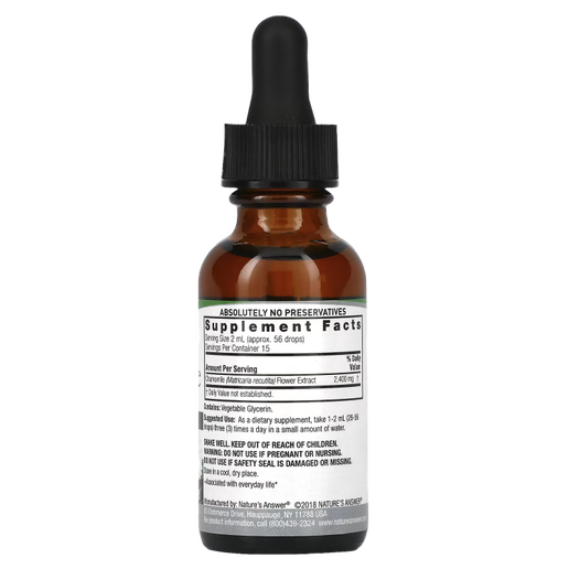 Nature’s Answer - Chamomile Extract - 1 fl oz