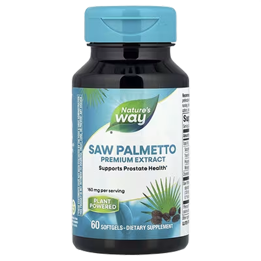 Nature’s Way - Saw Palmetto Premium Extract - 60 Softgels