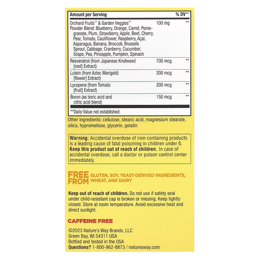 Nature's Way - Alive! Once Daily Ultra Potency Multivitamin - 60 tablets