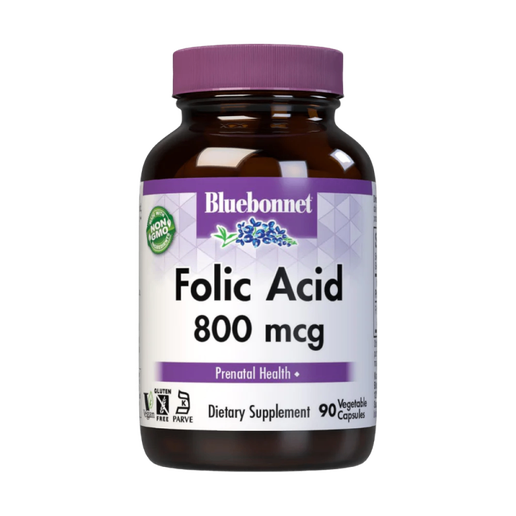 Bluebonnet - Folic Acid 800 mcg - 90 capsules