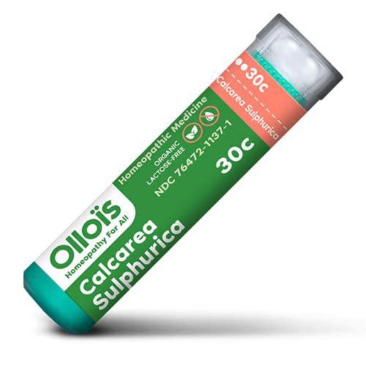 Ollois Calcarea Sulphurica 30C / Calcium Sulfate Anhydrous / 80 Pellet