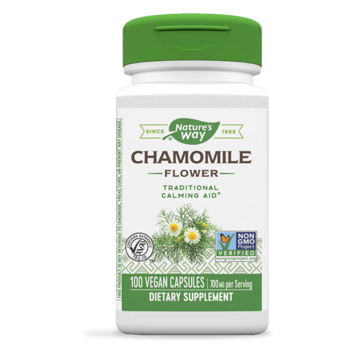 Nature's Way Chamomile Flower - 100 Capsules