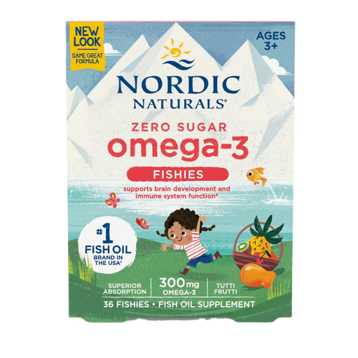 Nordic Naturals - Zero Sugar Omega-3 Fishies - 36 Fishies