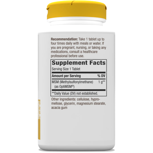 Nature's Way MSM - 200 tablets