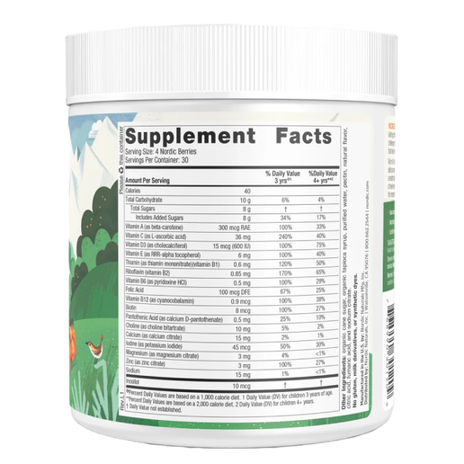 Nordic Naturals - Nordic Berries Multivitamin (Orange Lemon Flavor) - 120 Gummy Berries