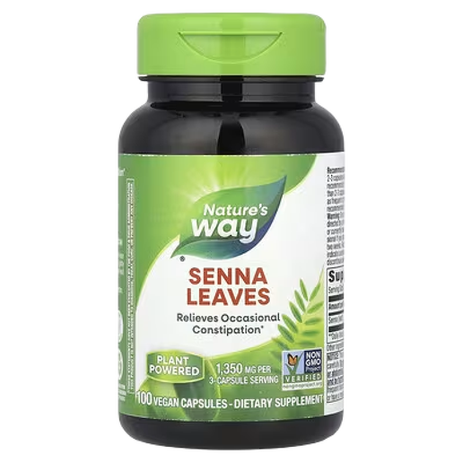 Nature's Way - Senna Leaves - 100 capsules